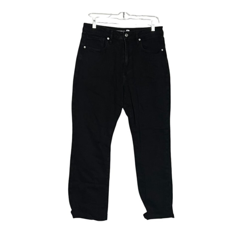 Forever 21 Black Straight Leg Jeans Size 29